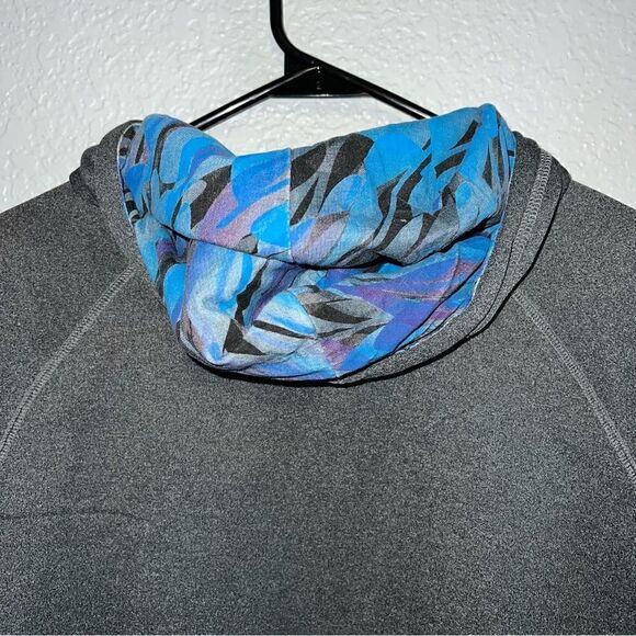 Puma Mens Logo Drawstring Kangaroo Pocket Pullover Hoodie Sweatshirt Gray Medium - Picture 5 of 12